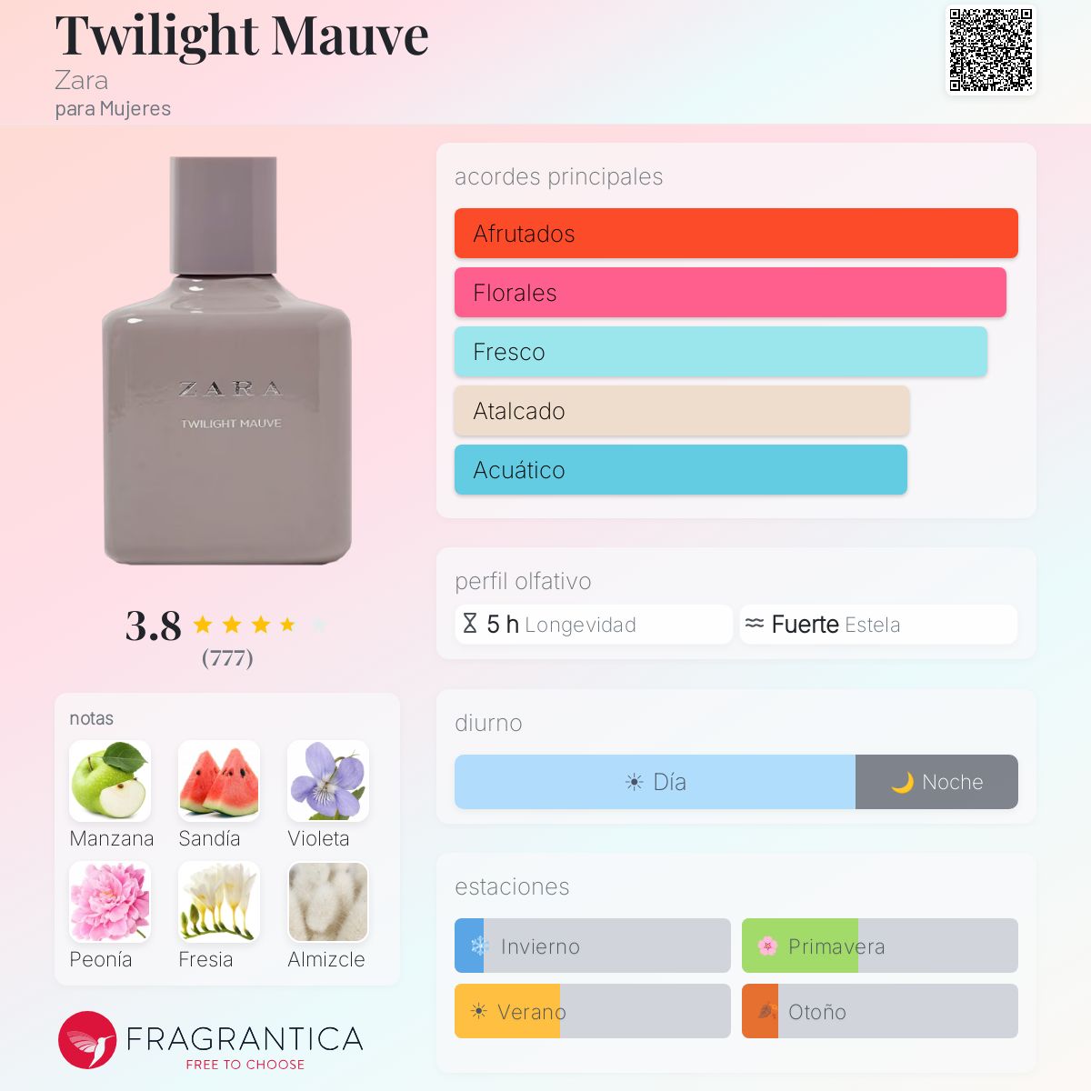 Zara Twiligth Mauve