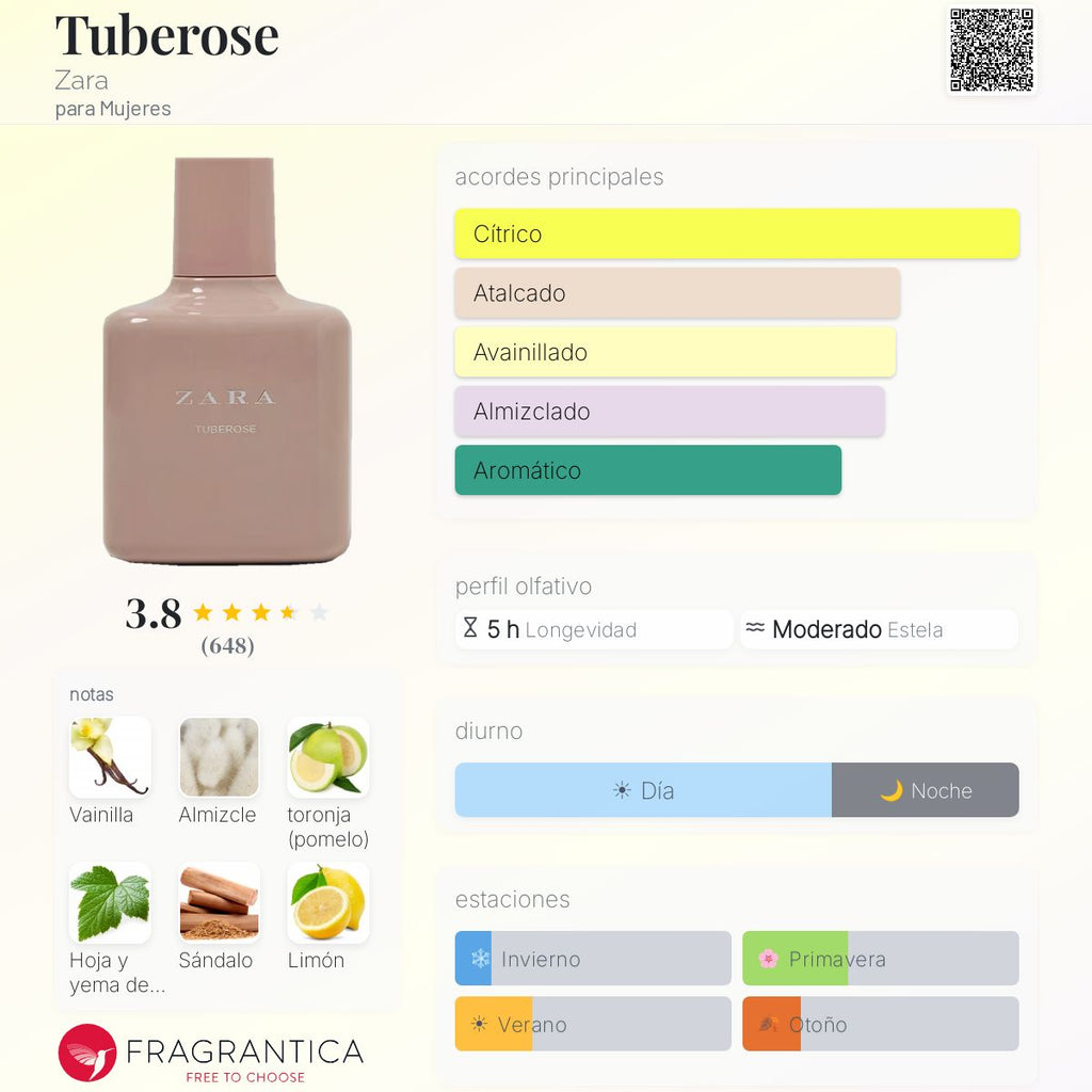 Zara Tuberose